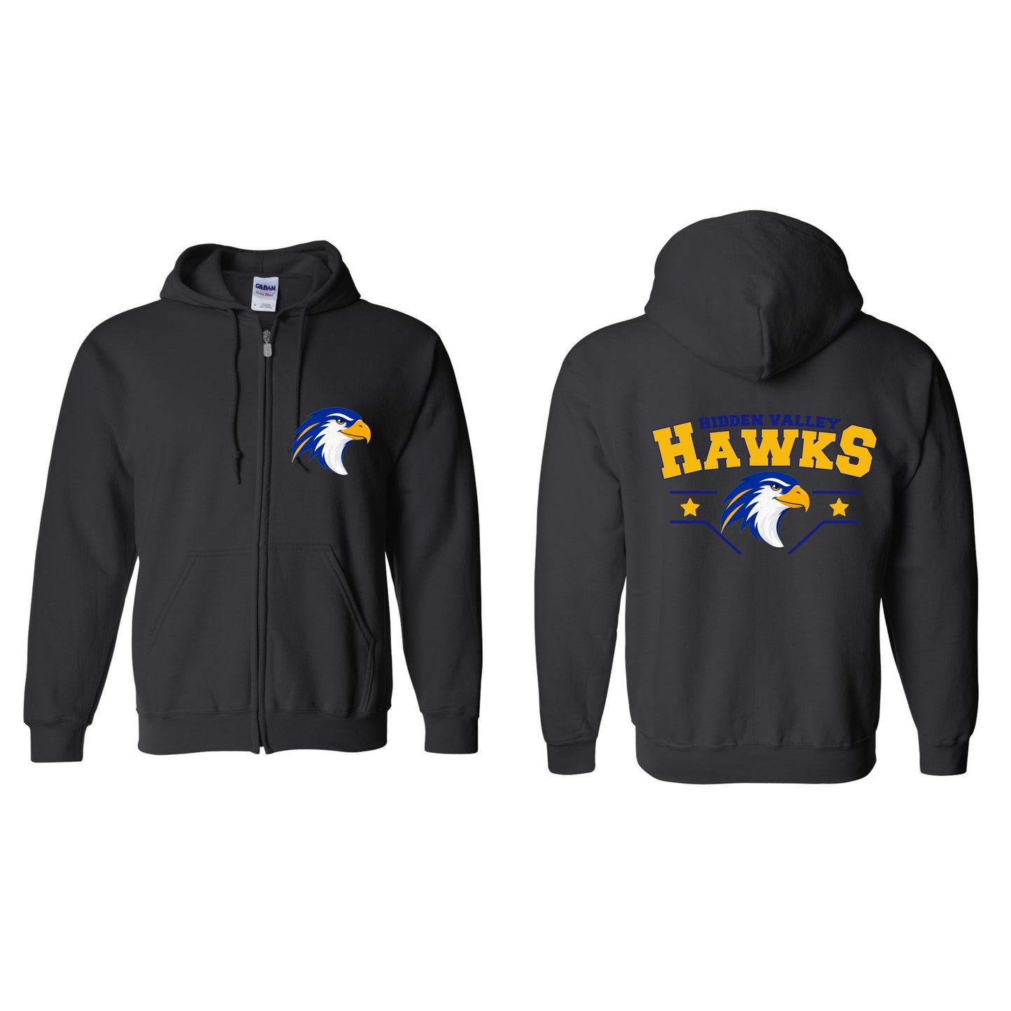 Hidden Valley Mascot Zip Up