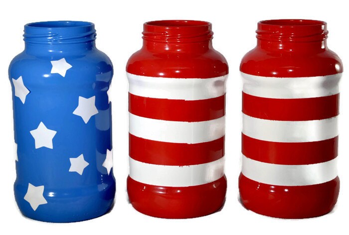 4th of July Mason Jar