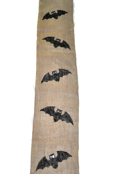 burlap table runner