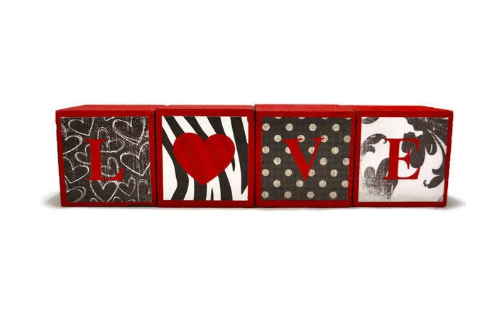 valentines blocks