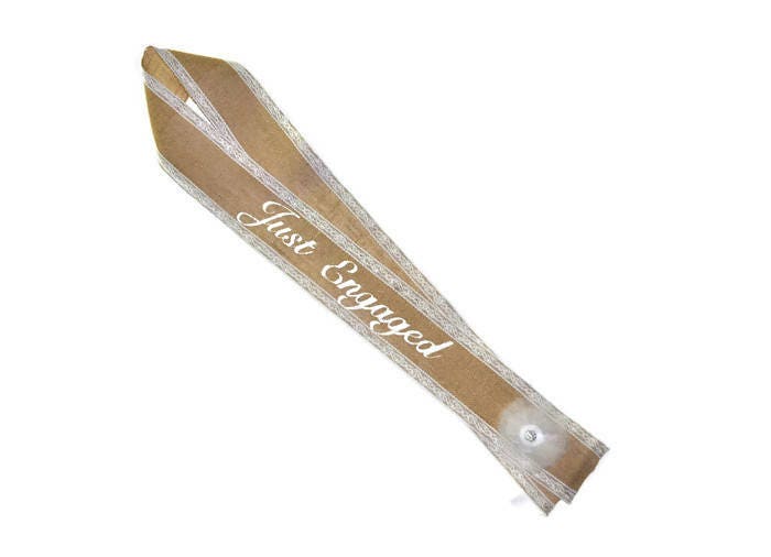 engaged sash