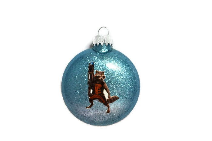rocket raccoon ornament