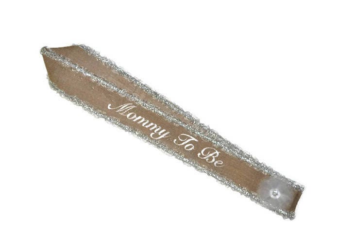 baby shower sash