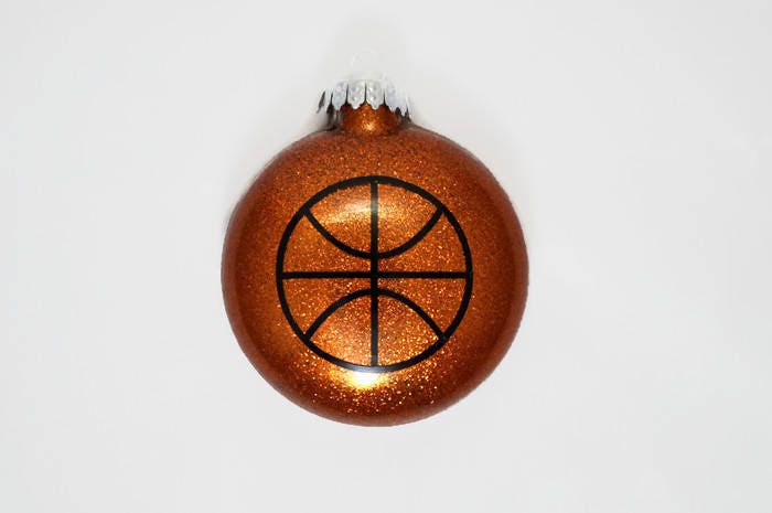 Basketball Christmas ornament