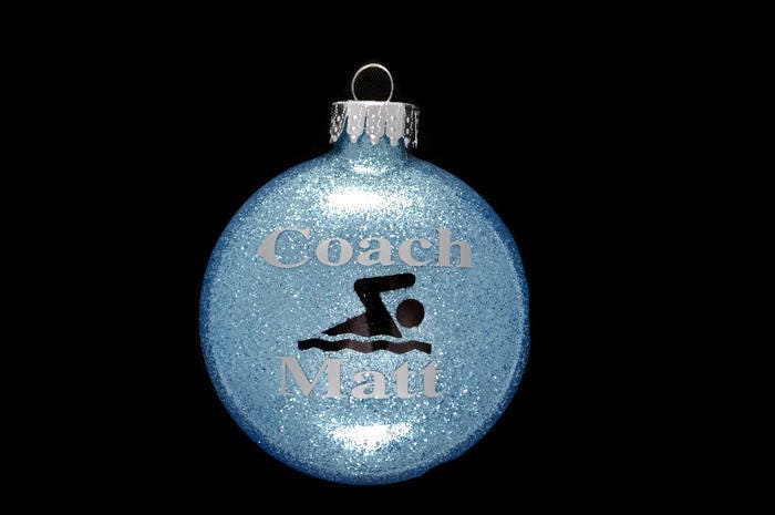 swimming ornament