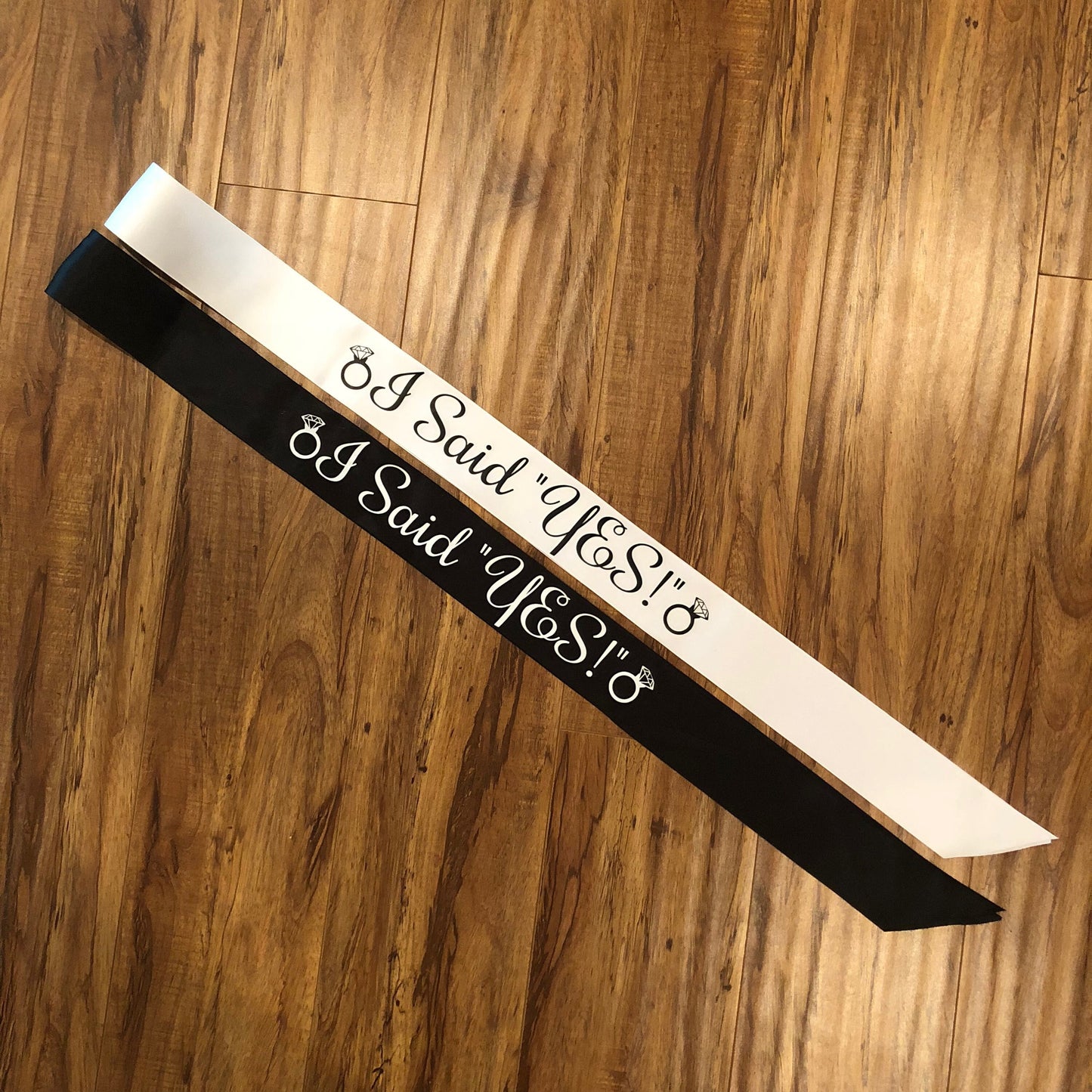 engaged sash