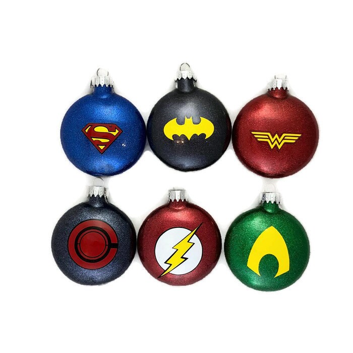 superhero ornament sets