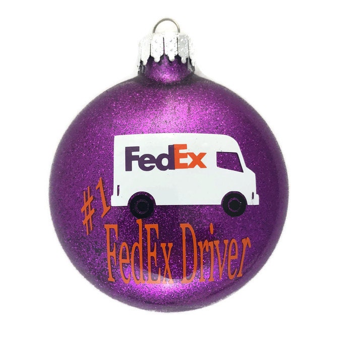 fed ex ornament