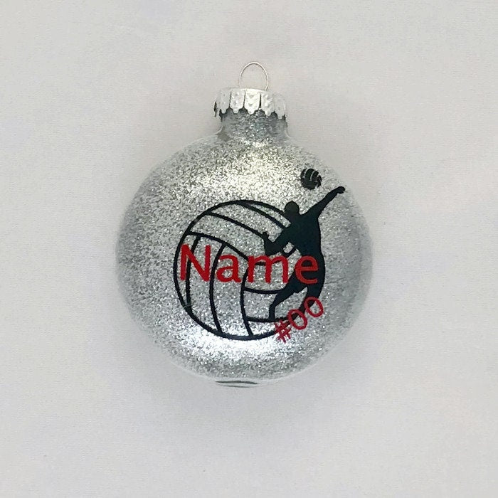 boys volleyball ornament