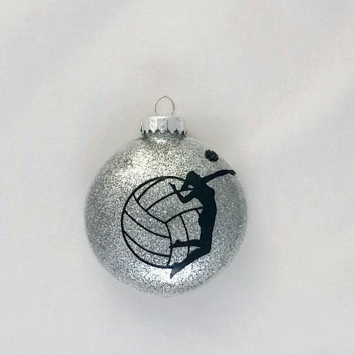 personalized volleyball ornament