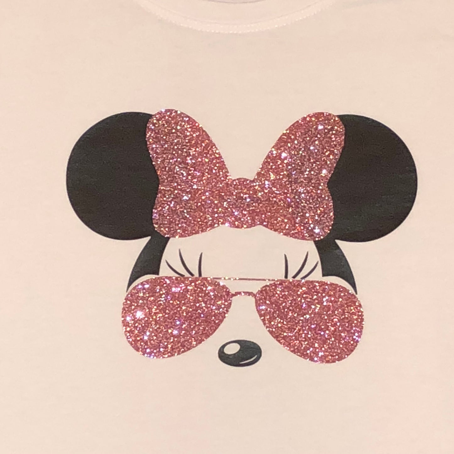 rose gold Minnie Mouse shirt