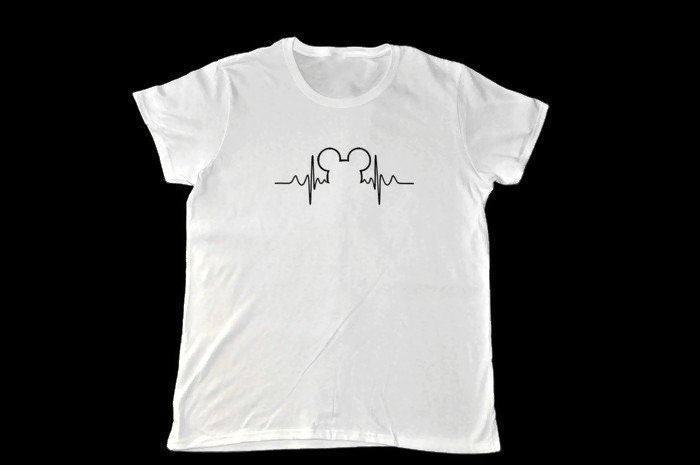 Disney heartbeat shirt