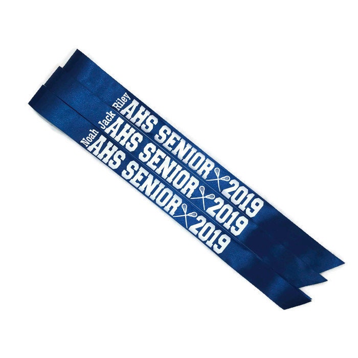 Senior Lax Sash