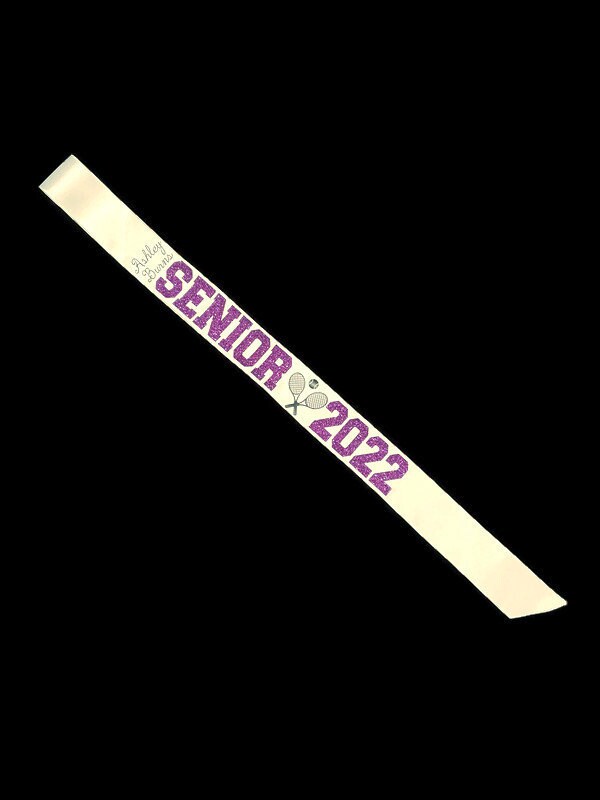 Senior Tennis Sash