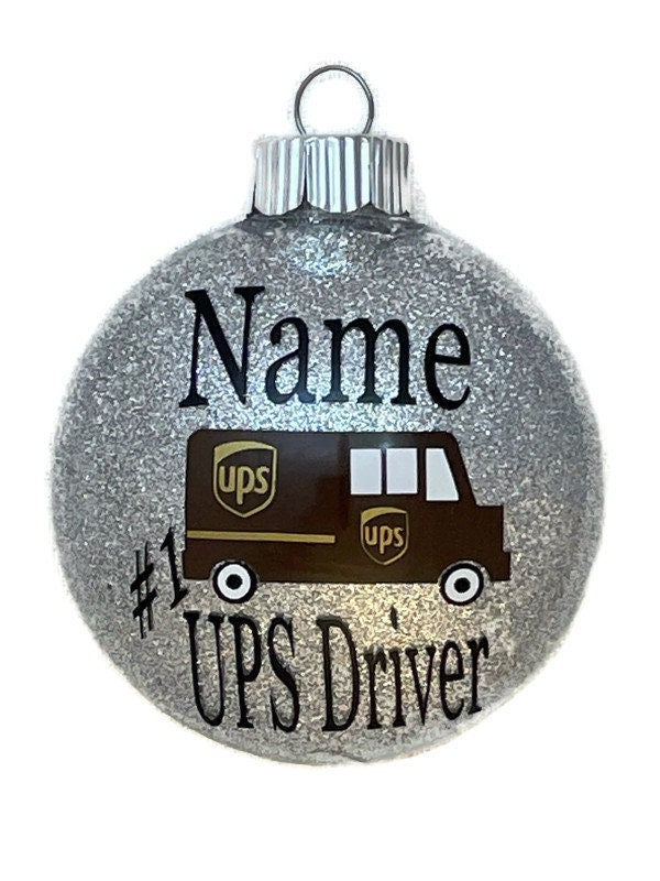 UPS Driver Ornament