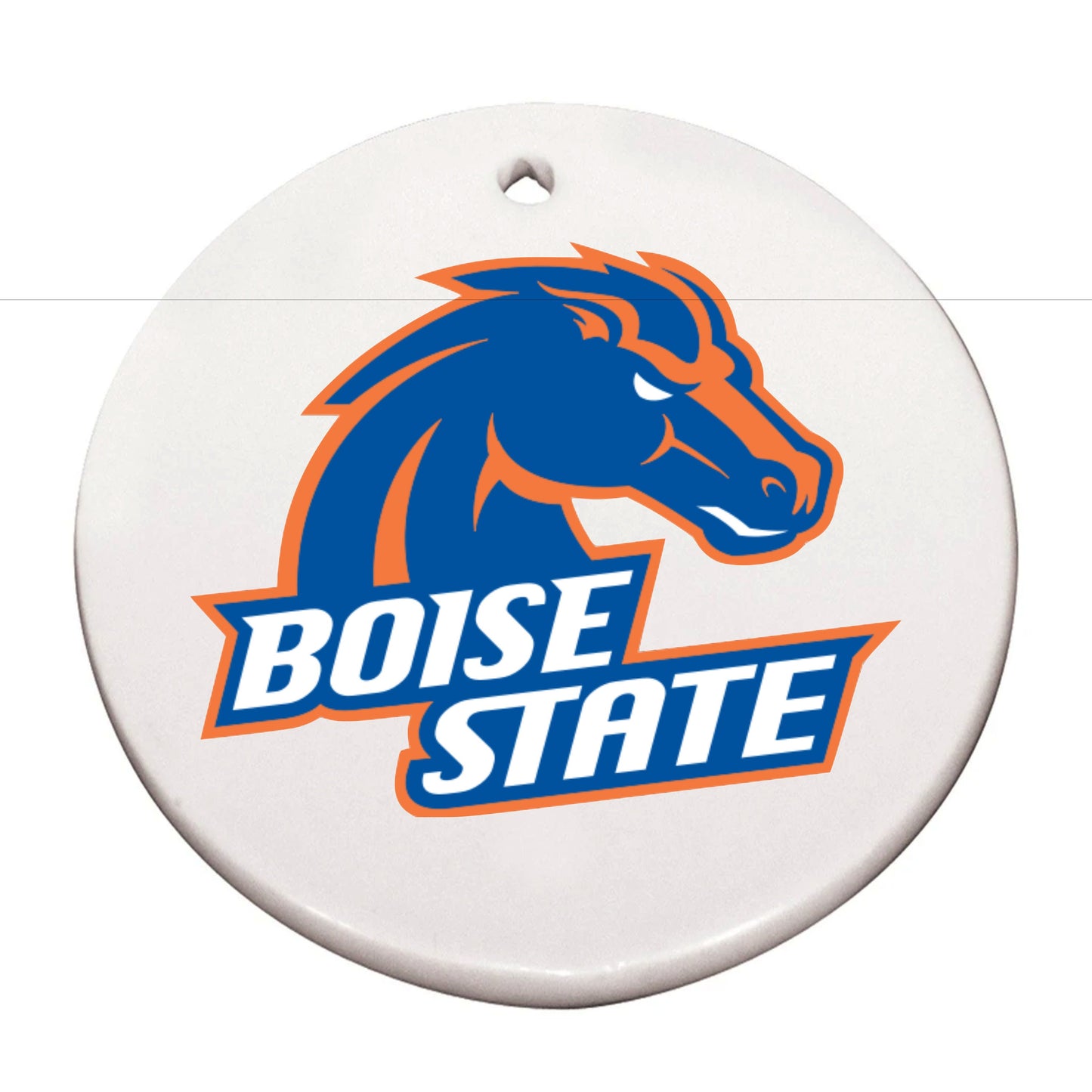 boise state christmas ornament