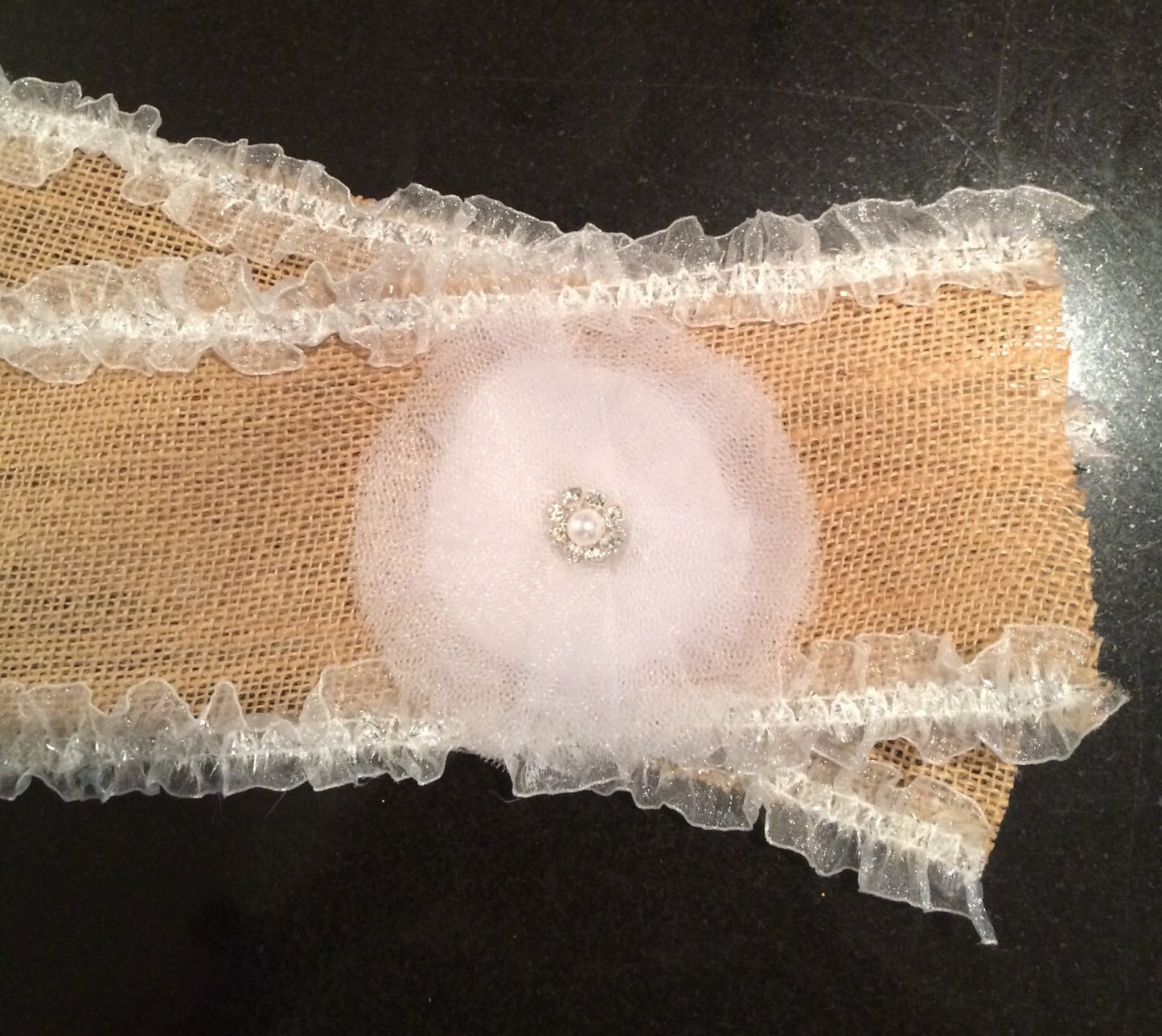 rustic mommy to be sash