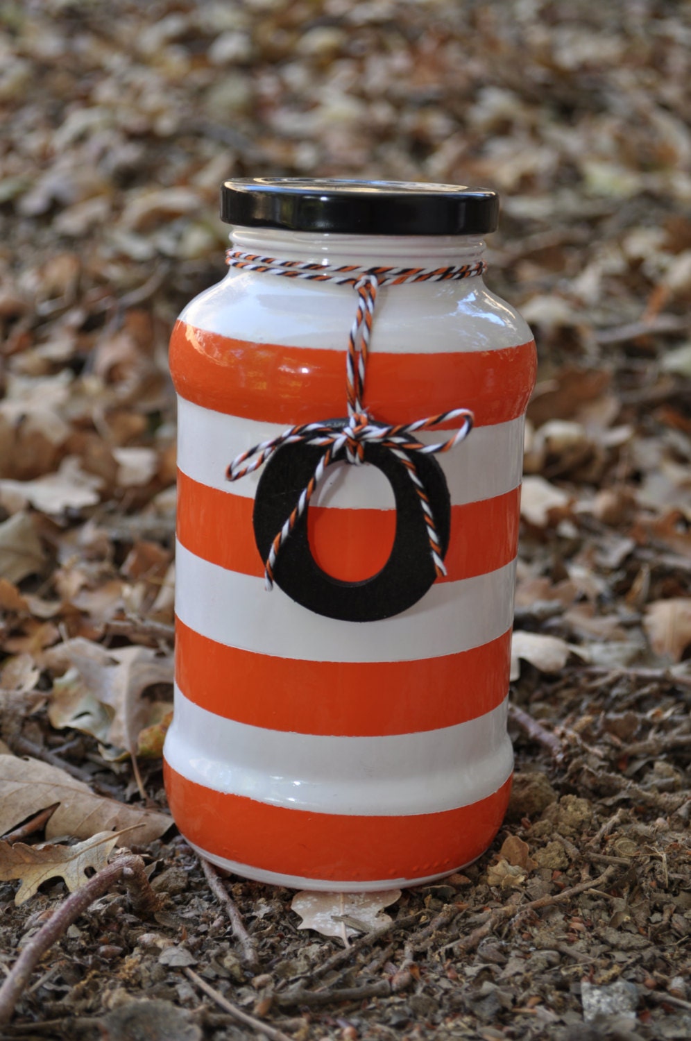 halloween mason jar