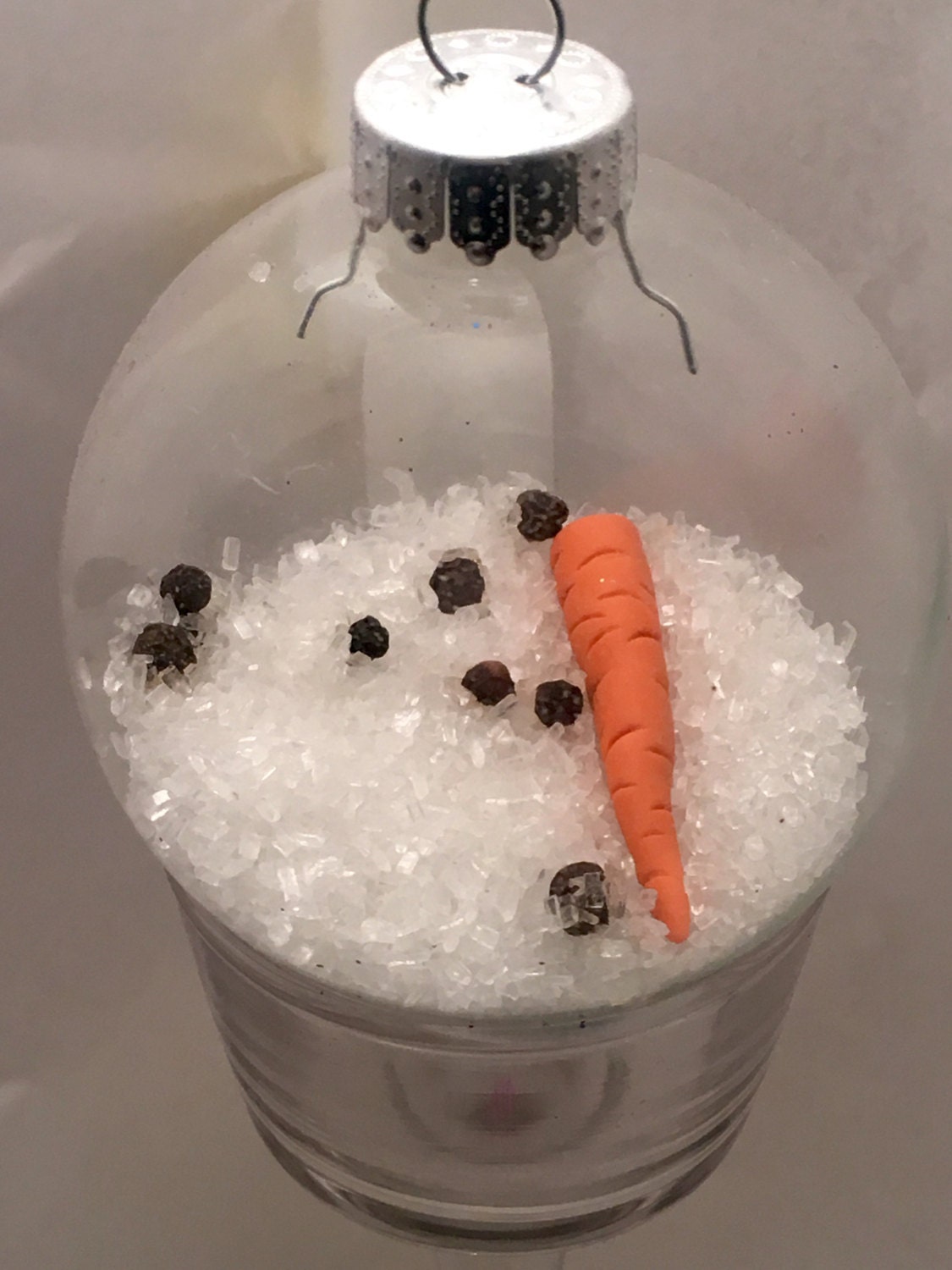 melting snowman ornament