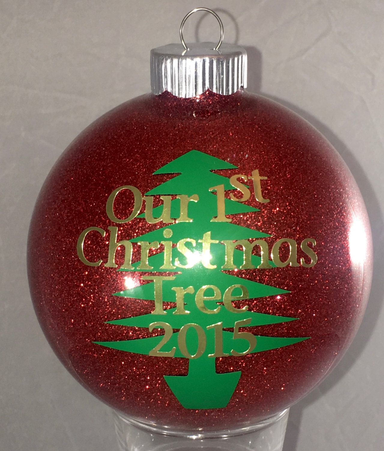 1st Christmas Married Ornament