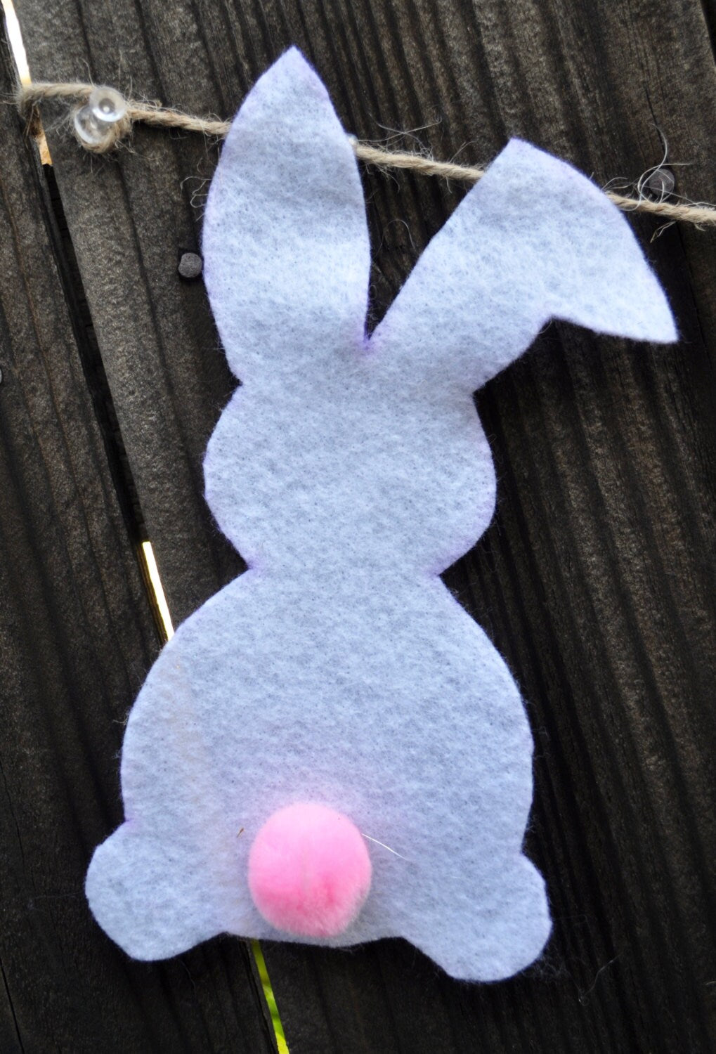 happy easter garland