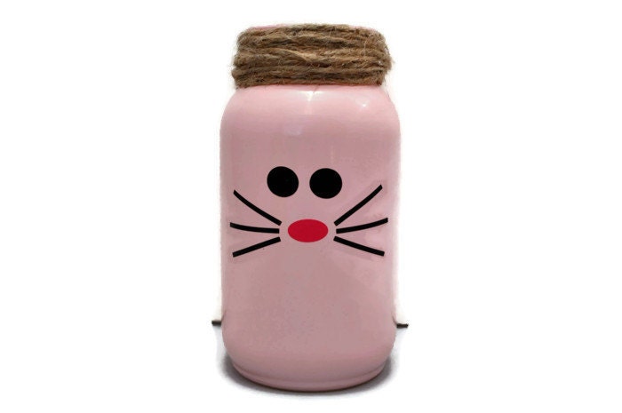 bunny mason jar