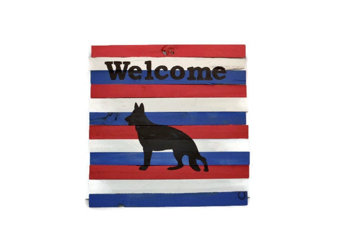 pallet welcome sign