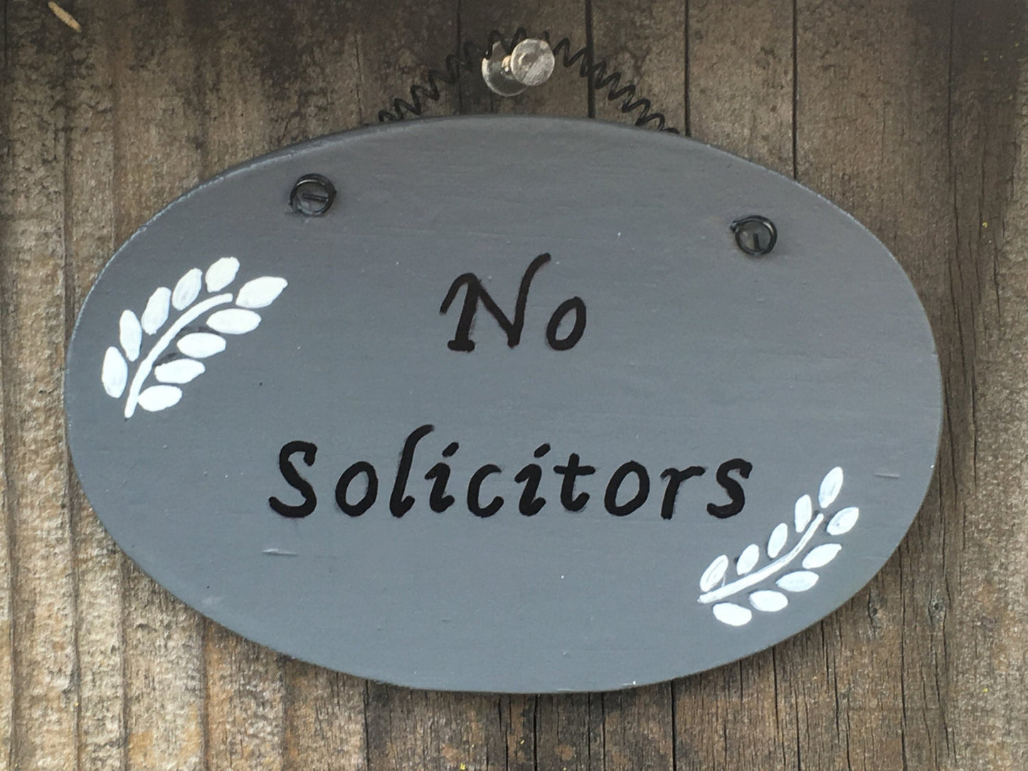 no solicitation sign