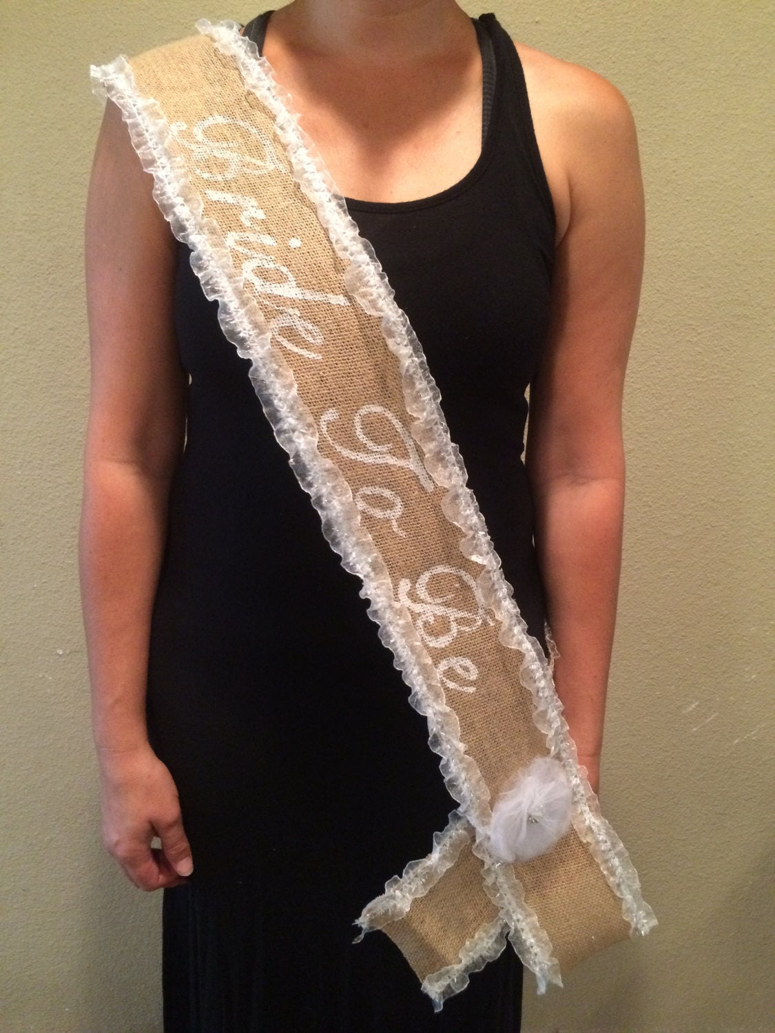 bride sash bachelorette