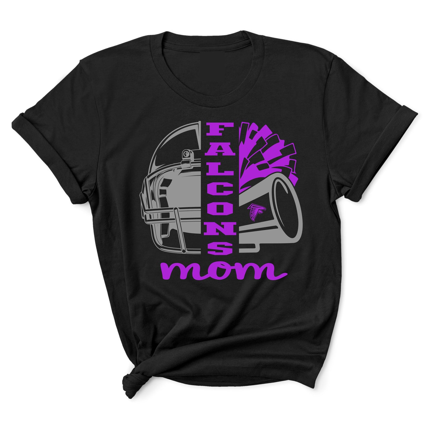 Falcons Mom of Both T-Shirt