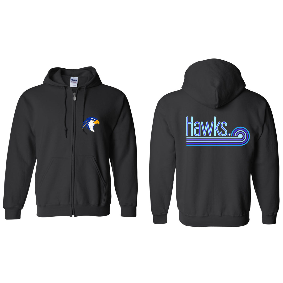 Hidden Valley Blue Wave Zip Up