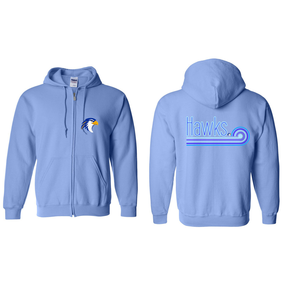 Hidden Valley Blue Wave Zip Up