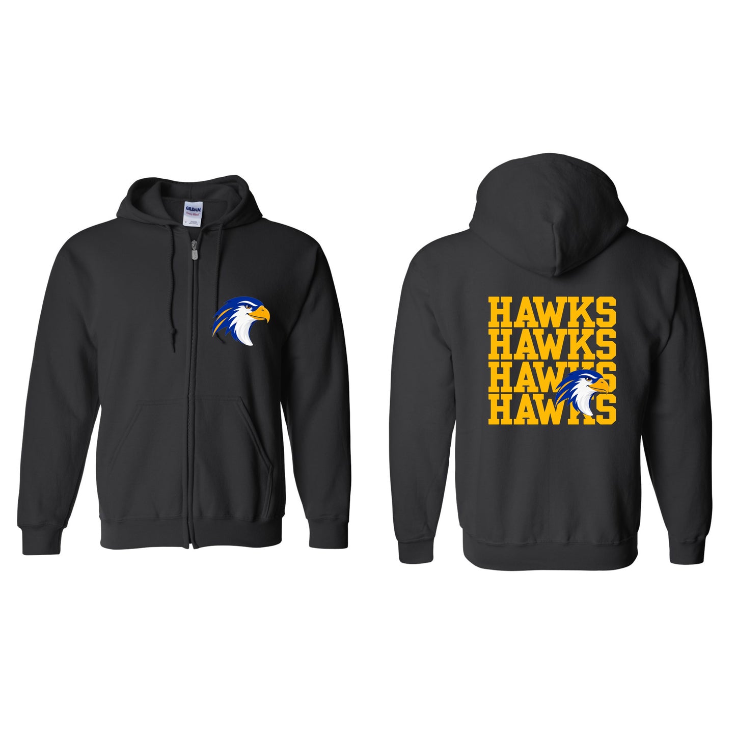 Hidden Valley Hawks Zip Up