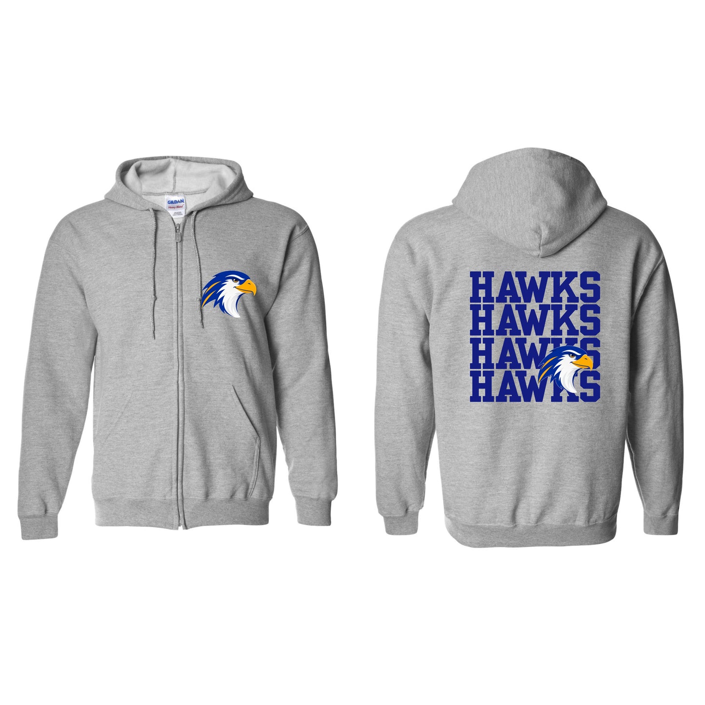 Hidden Valley Hawks Zip Up