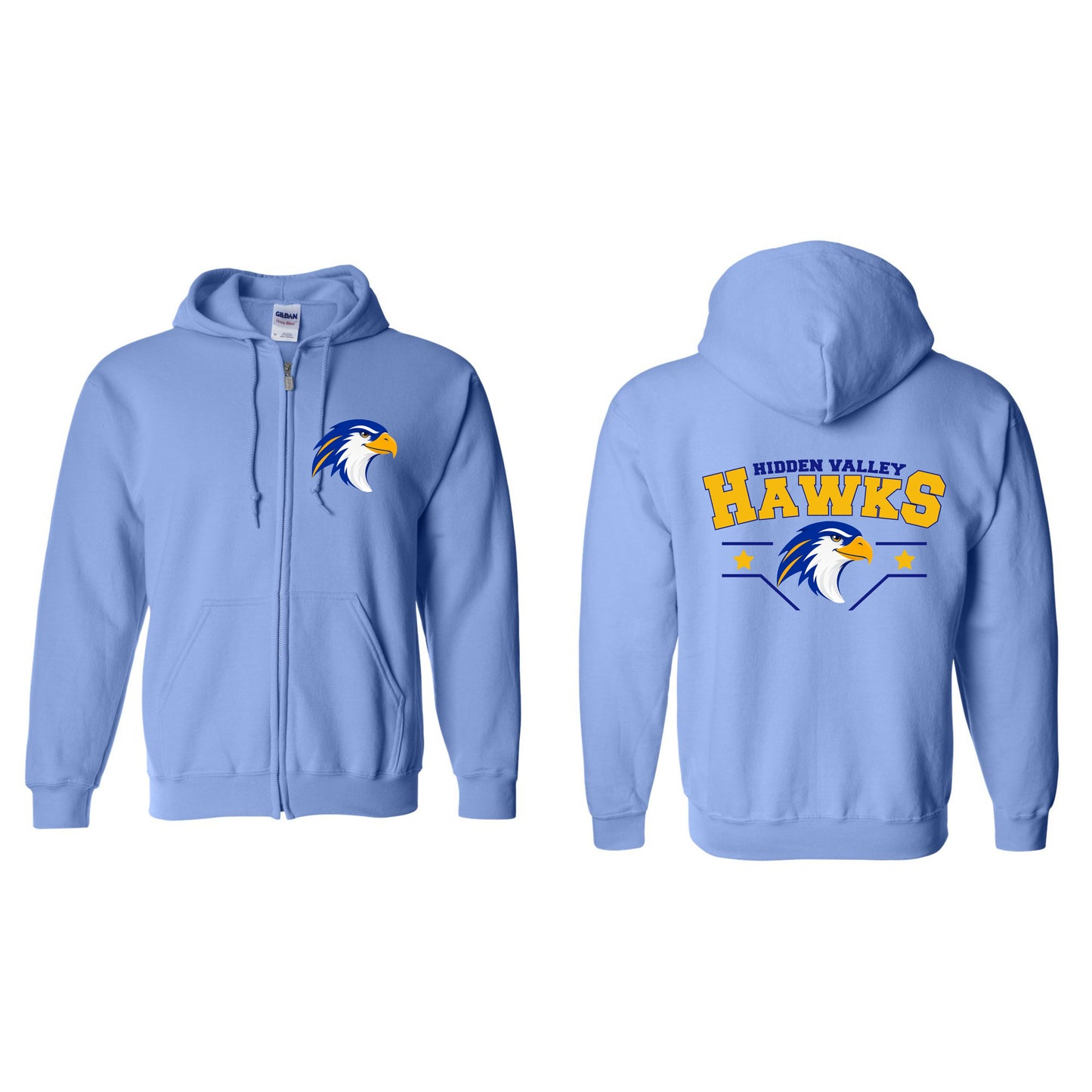 Hidden Valley Mascot Zip Up