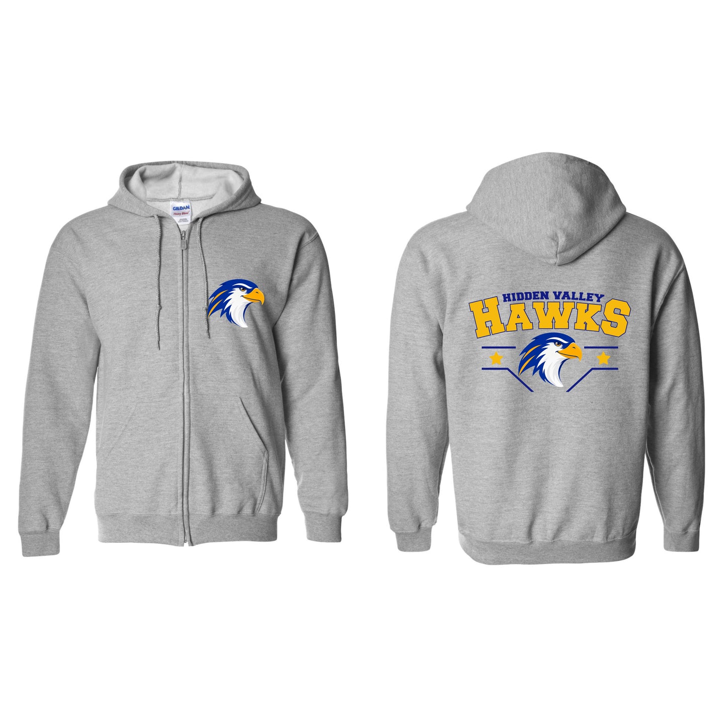 Hidden Valley Mascot Zip Up