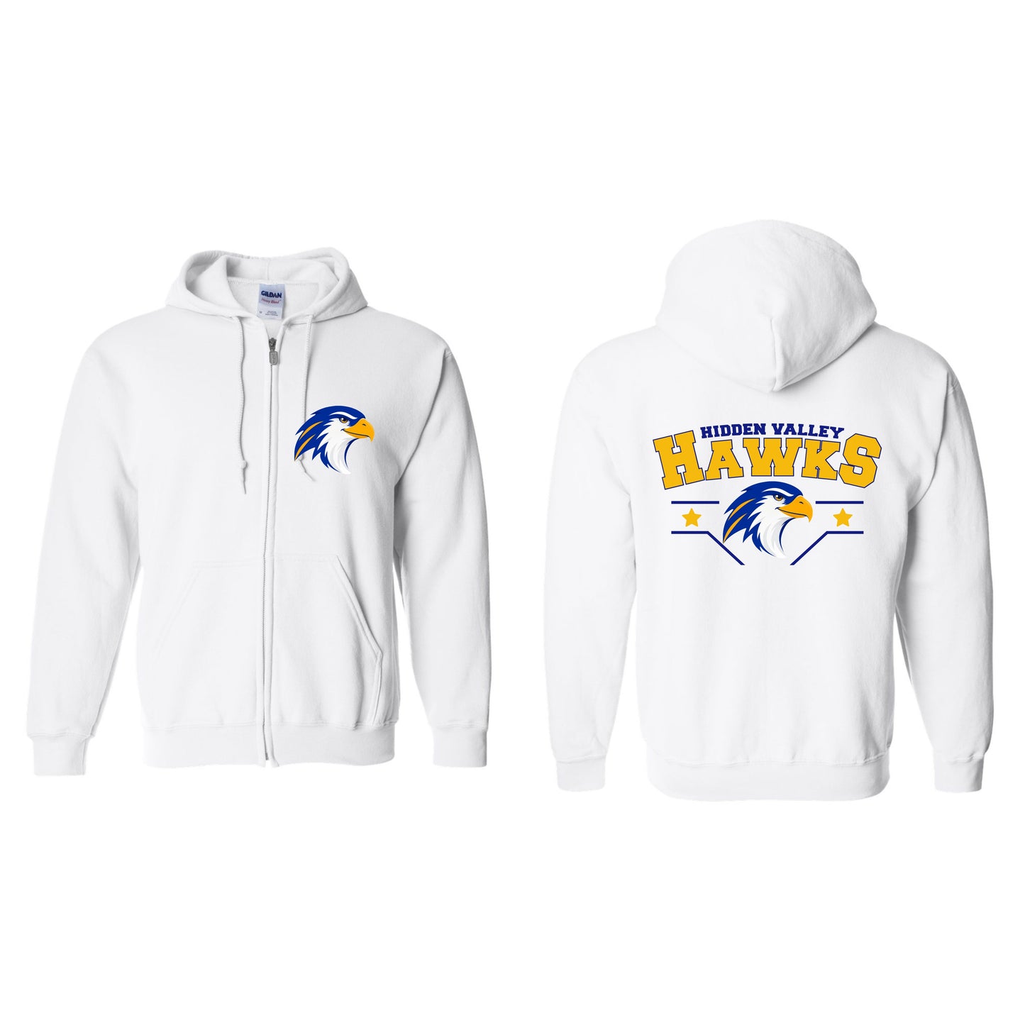 Hidden Valley Mascot Zip Up
