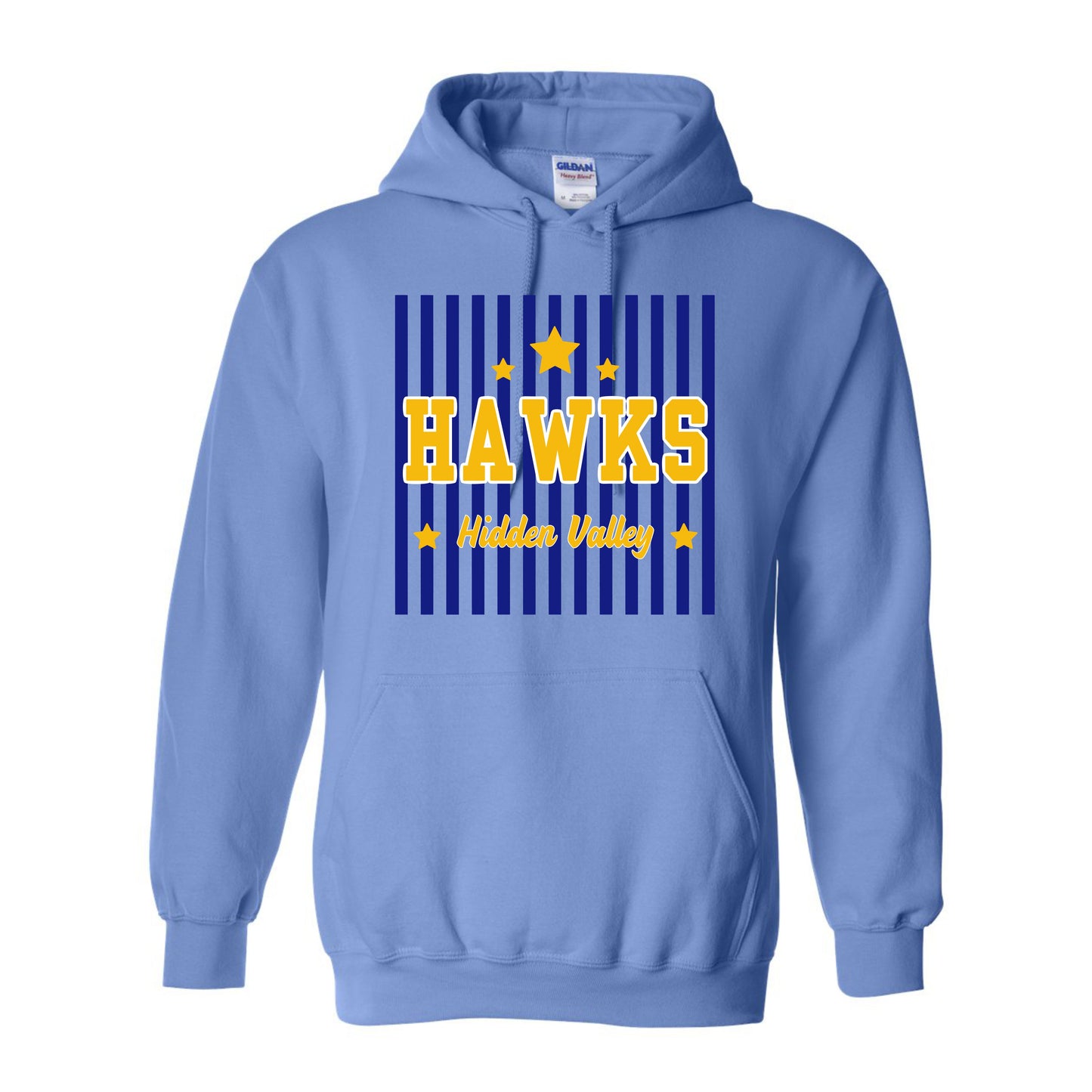 Hidden Valley Vertical Lines Retro Hoodie