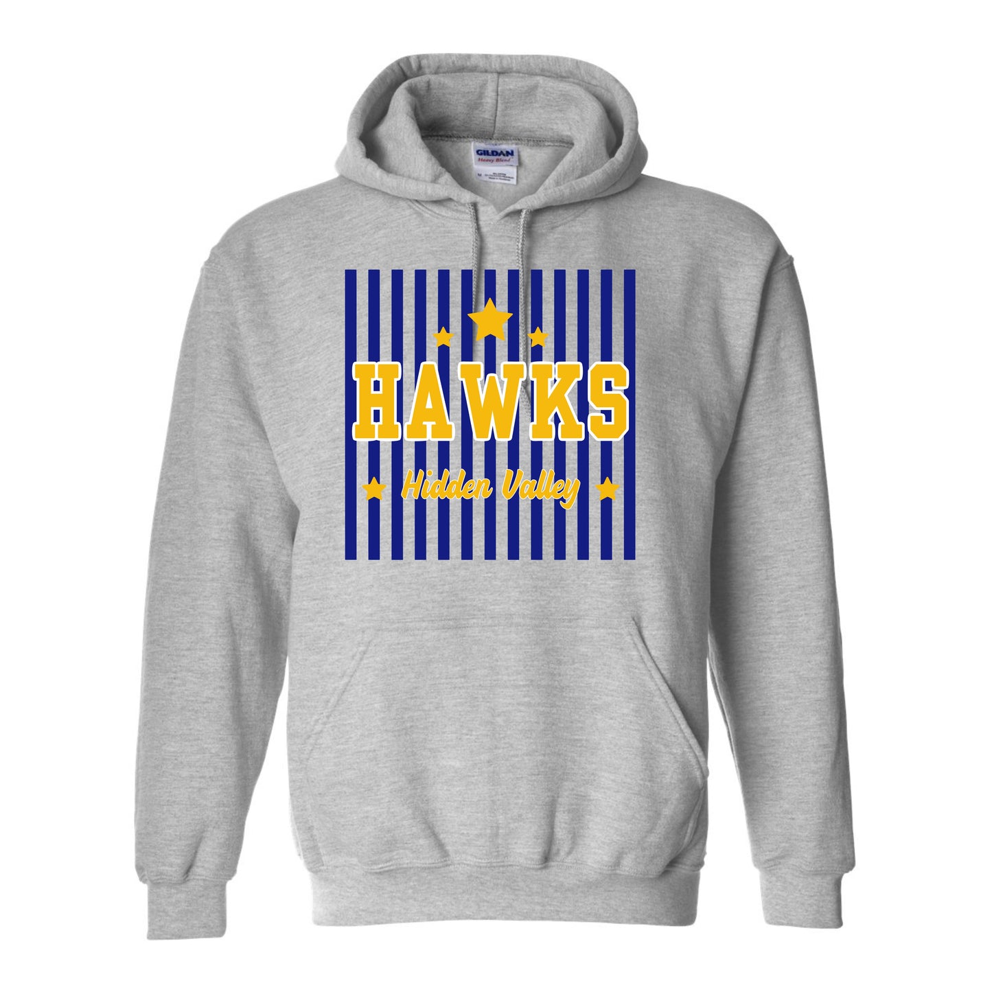 Hidden Valley Vertical Lines Retro Hoodie