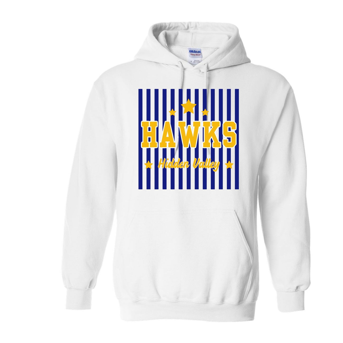 Hidden Valley Vertical Lines Retro Hoodie