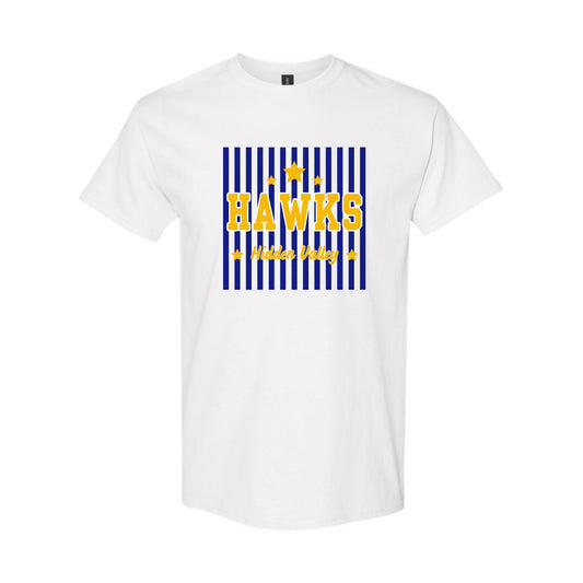 Hidden Valley Hawks Vertical Lines Retro Shirt