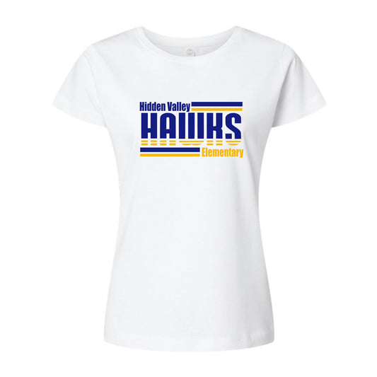 Hidden Valley Hawks Horizontal Lines Women’s Shirt