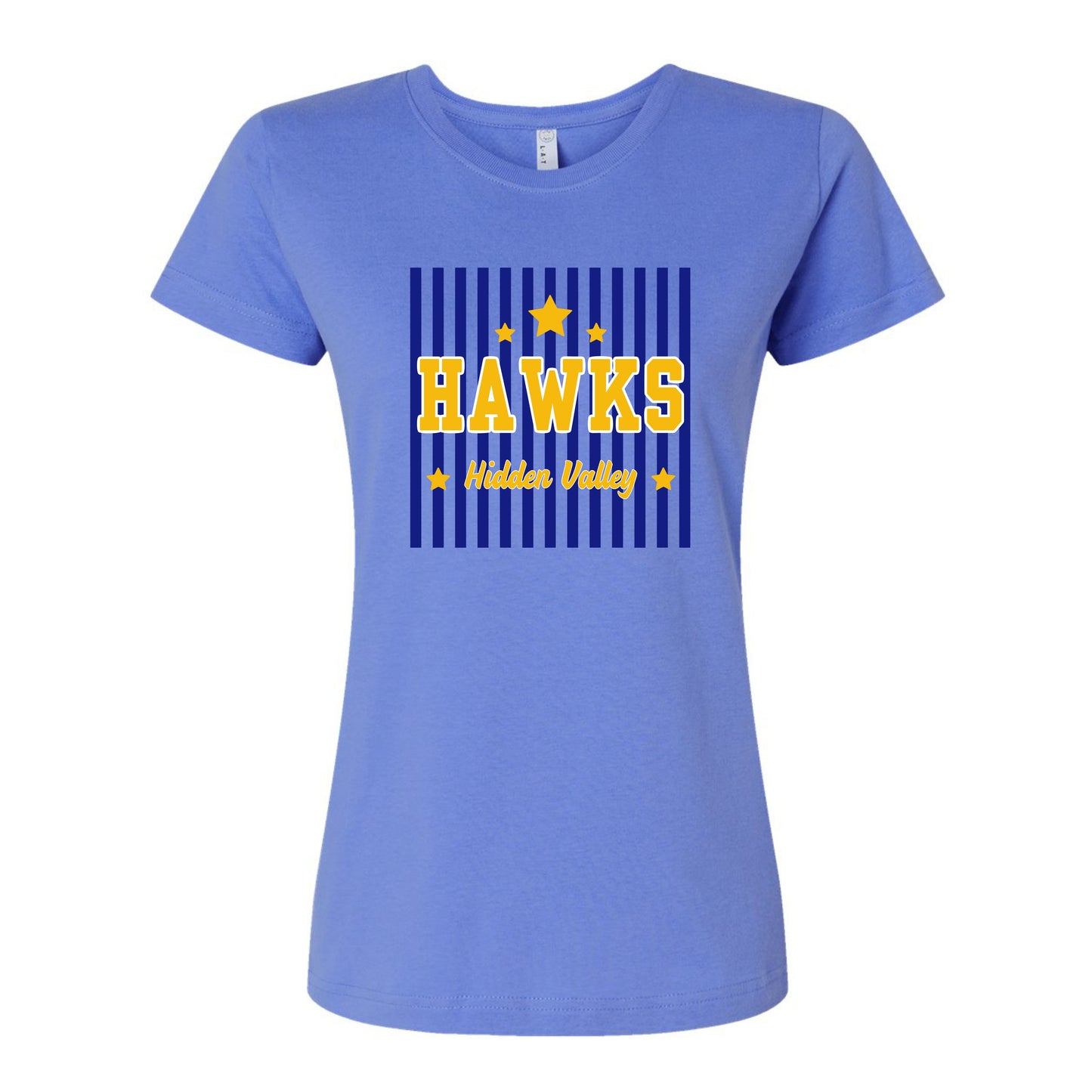 Hidden Valley Hawks Vertical Lines Women’s Shirt