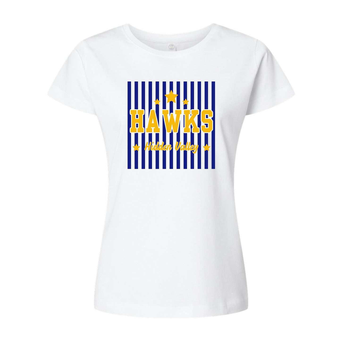 Hidden Valley Hawks Vertical Lines Women’s Shirt