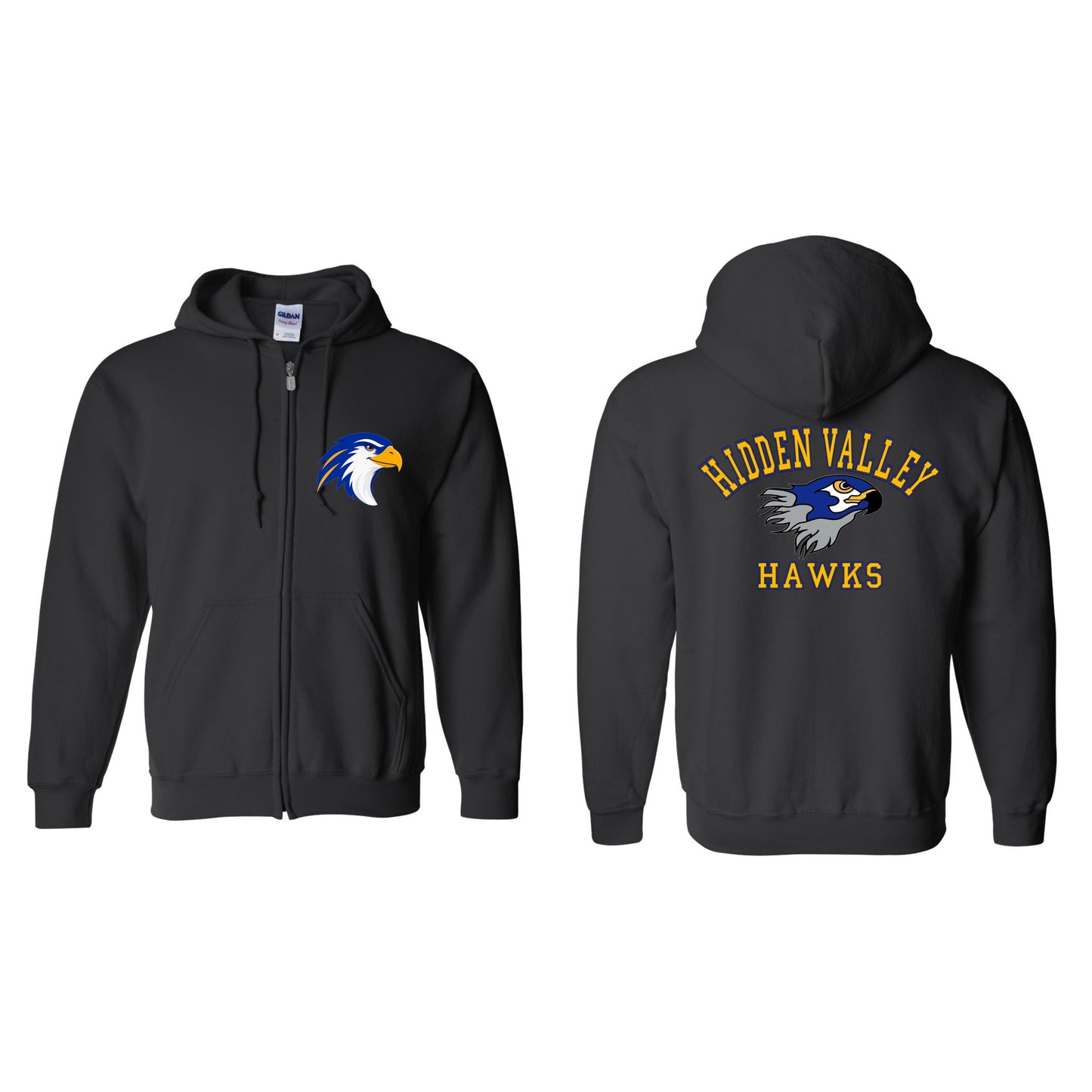OG Hidden Valley Hawks Zip Up