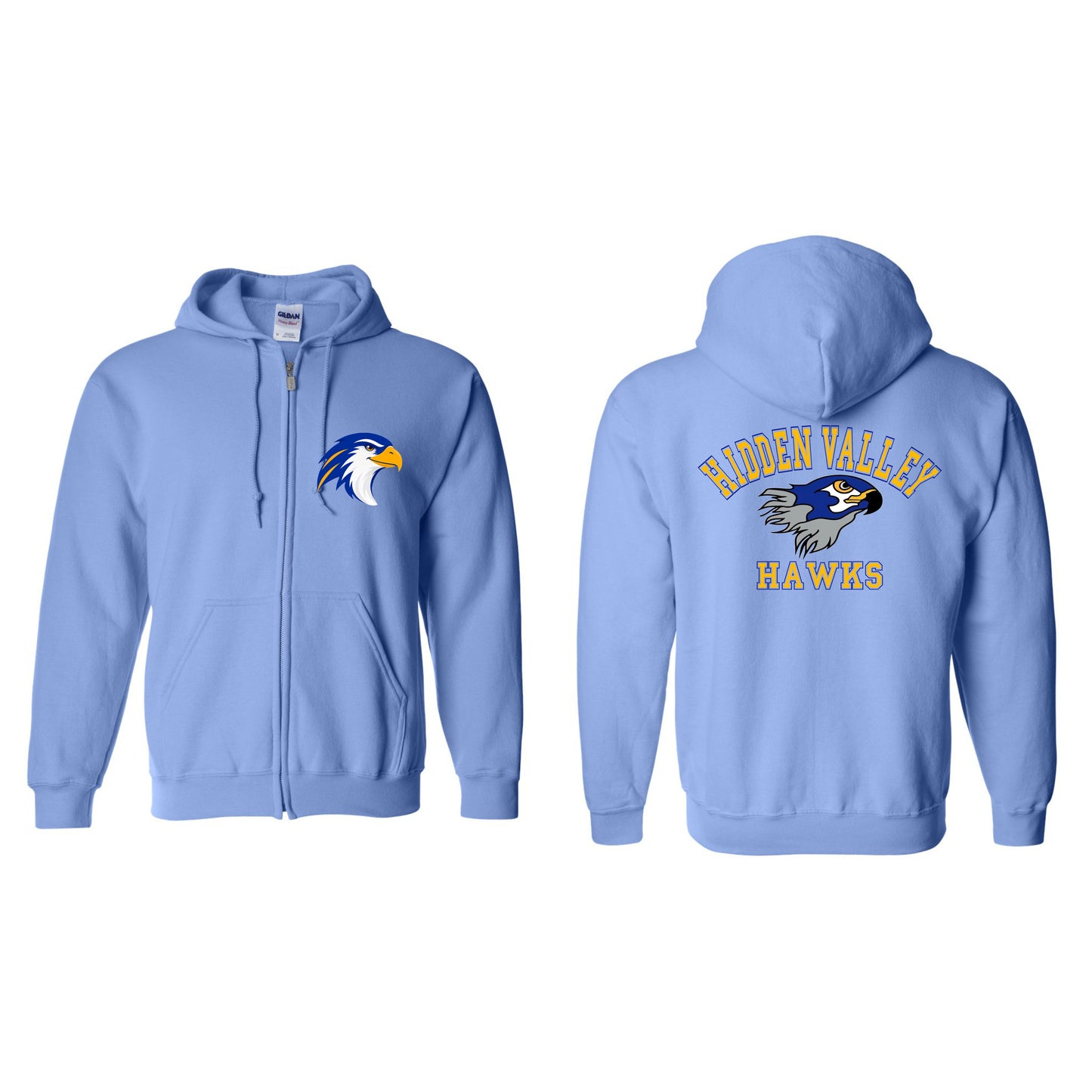 OG Hidden Valley Hawks Zip Up