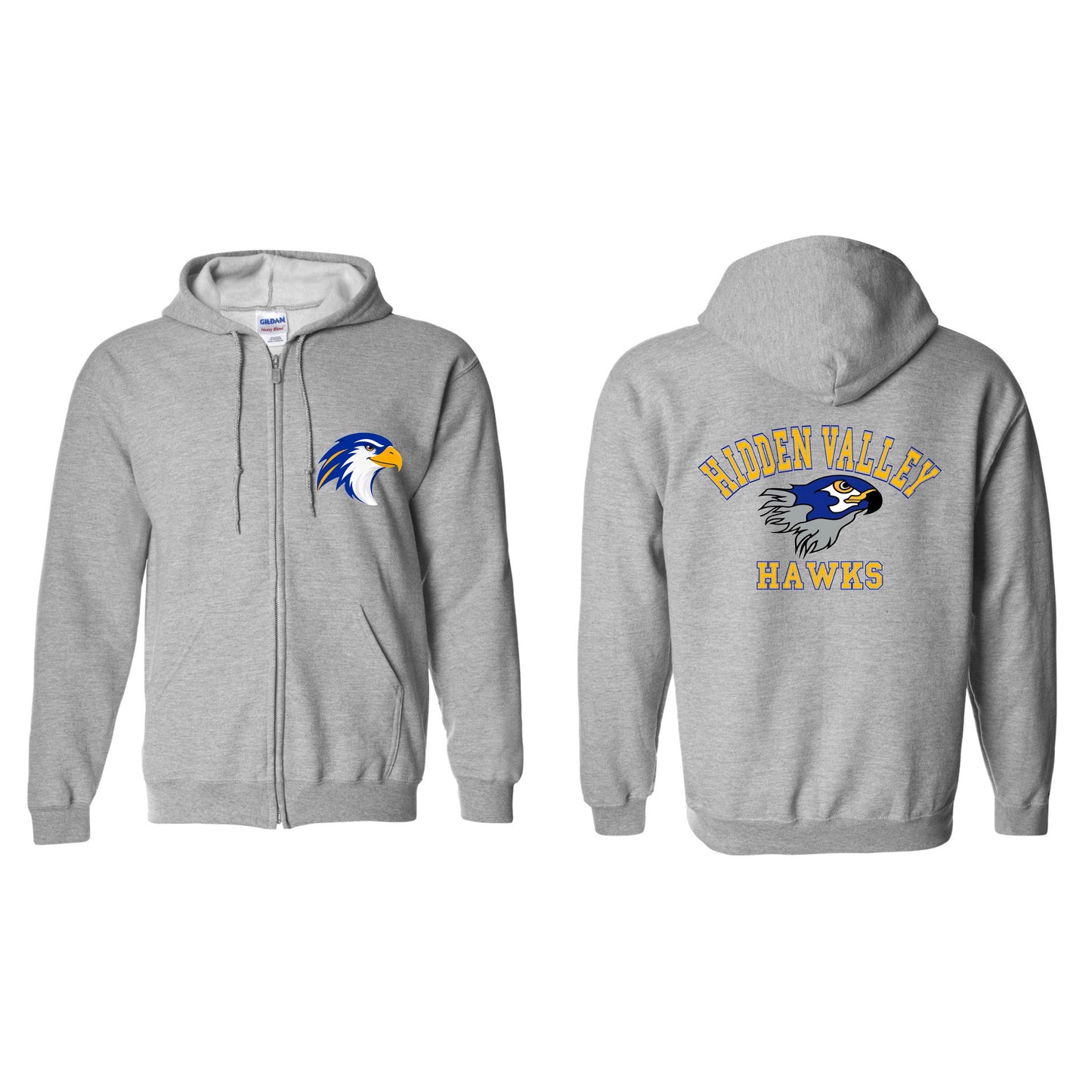 OG Hidden Valley Hawks Zip Up