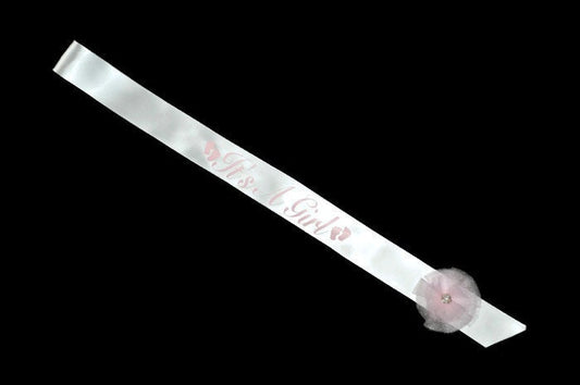 gender reveal sash