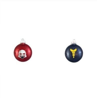 glitter ornaments