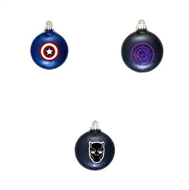superhero ornaments